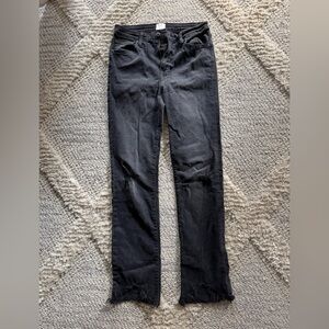 Distressed, faded black Jonathan Simkai jeans-perfectly style! Size 28